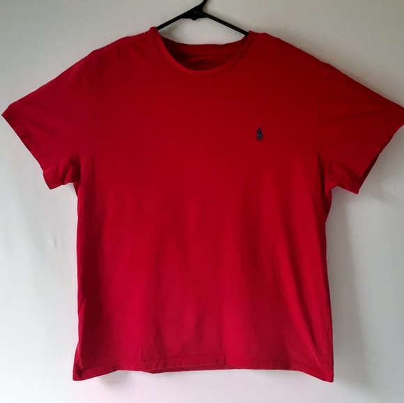 Polo Ralph Lauren women's red short-sleeve t-shirt size M - Picture 8 of 8